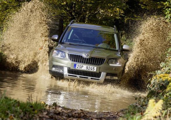 Nuova Skoda Yeti Outdoor my 2014 anteriore