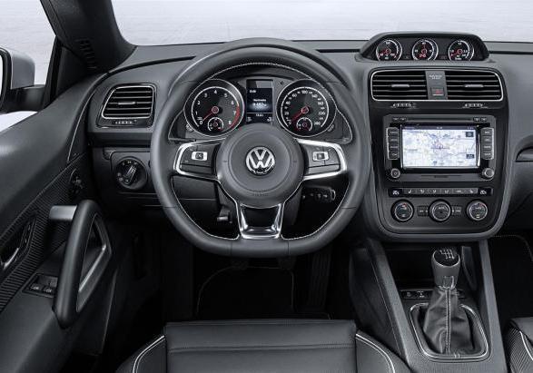 Nuova Volkswagen Scirocco restyling 2014 interni