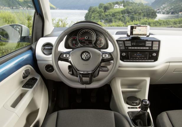 Nuova Volkswagne Up interni