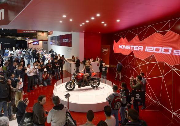 Nuovo Ducati Monster 1200 presentazione ad EICMA 2013