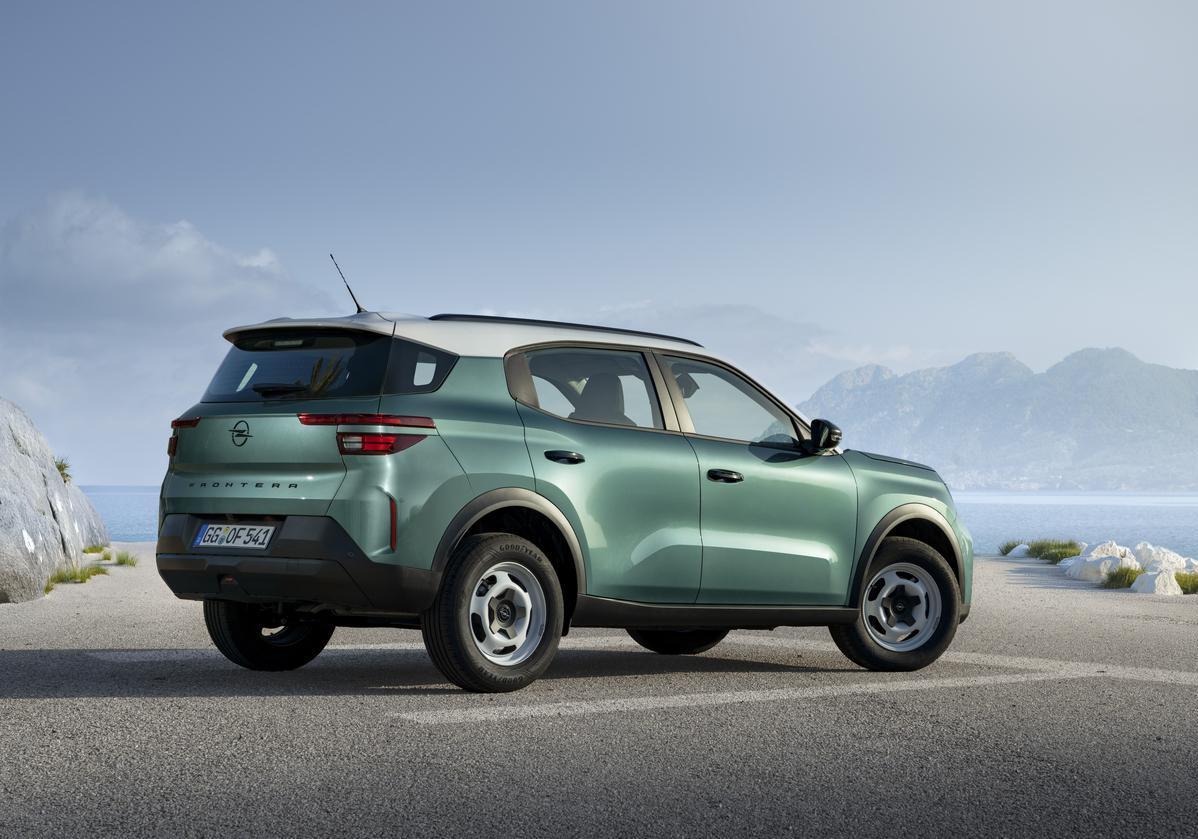 Opel Frontera ibrida profilo