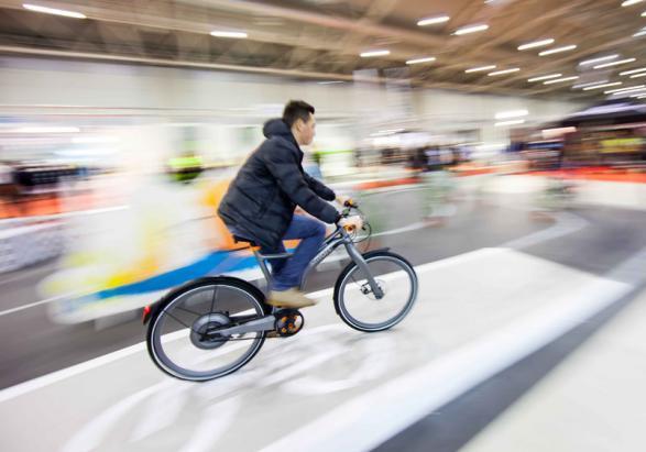 Percorso per Smart ebike al Bici@Roma Expo