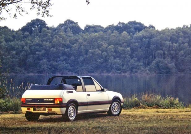 Peugeot 205 cabriolet CTI