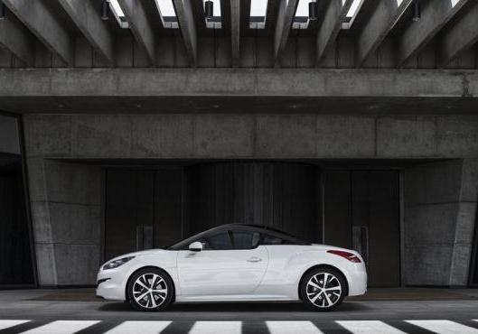 Peugeot RCZ restyling 2013 profilo