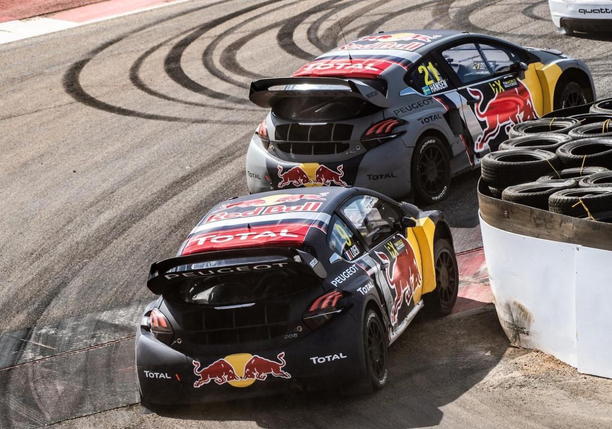 LOEB, Rallycross RX Barcelona 2018,Peugeot 208, Reloj en modela miniatura 03