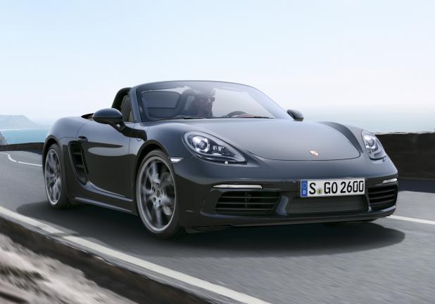 Porsche Boxster 718 frontale