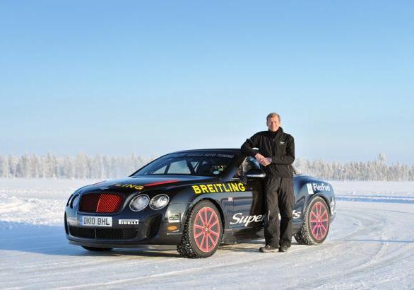 Power on Ice 2013 Bentley Continental GT