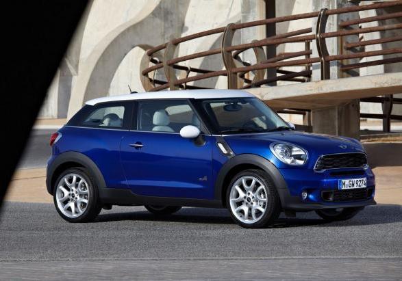 Prezzi Mini Paceman tre quarti anteriore lato destro