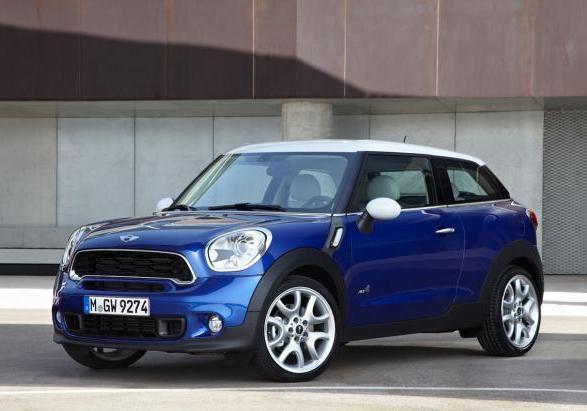 Prezzi Mini Paceman tre quarti anteriore lato sinistro