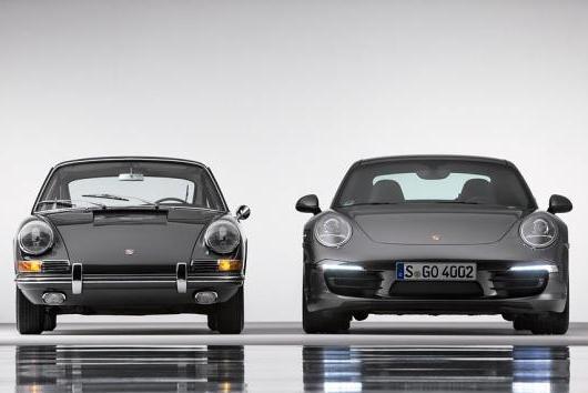 La prima Porsche 911 e la 991 anteriore