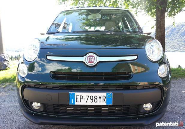 Prova Fiat 500L 0.9 TwinAir Turbo anteriore