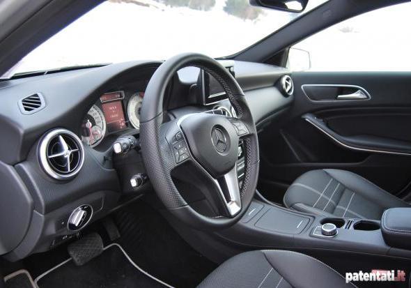 Prova Mercedes Classe A 200 CDI Sport abitacolo