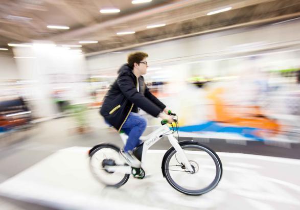 Prova Smart ebike al Bici@Roma Expo