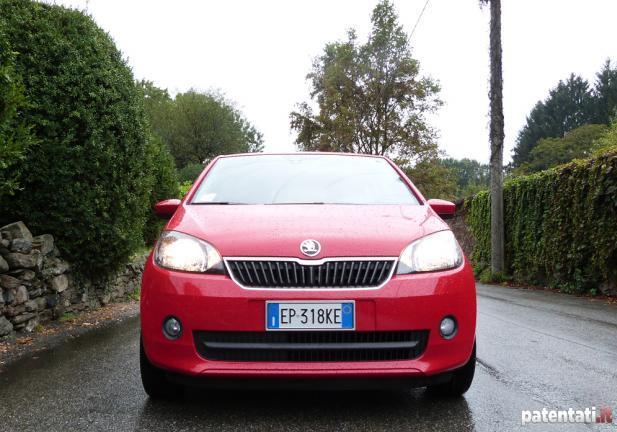 Prova su strada Skoda Citigo ASG anteriore