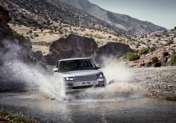 Range Rover my 2013 guado vista anteriore