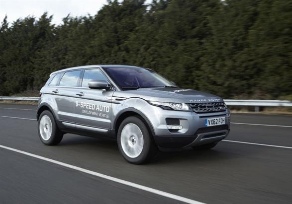 Range Rover Evoque con cambio automatico ZF a 9 rapporti linea