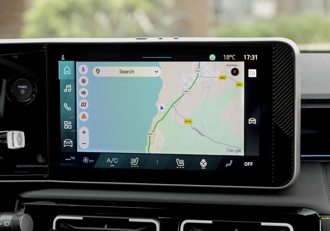 Renault 4 E-Tech Techno infotainment android
