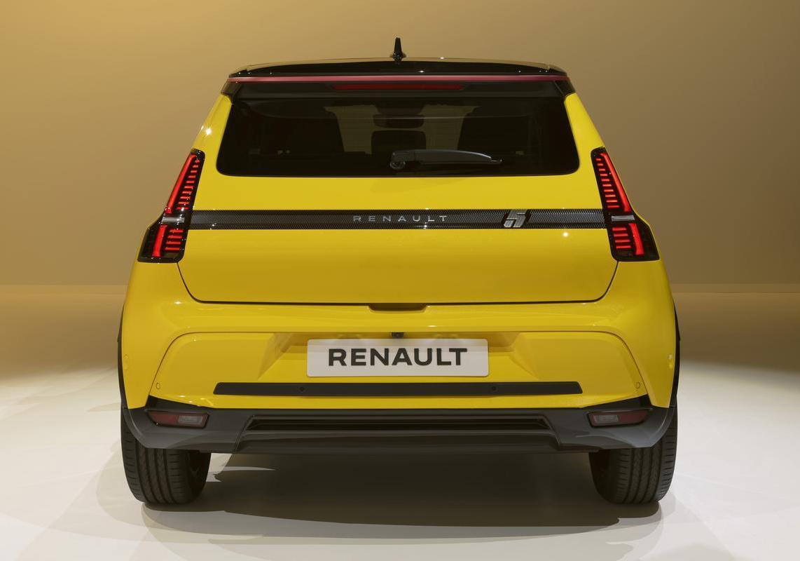 Renault 5 2024 posteriore