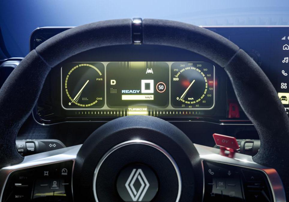 Renault 5 Turbo 3E - plancia