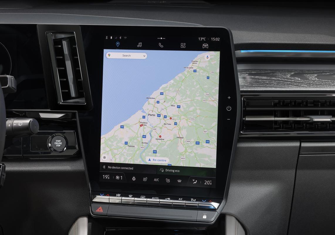 Renault Espace 2023 google maps