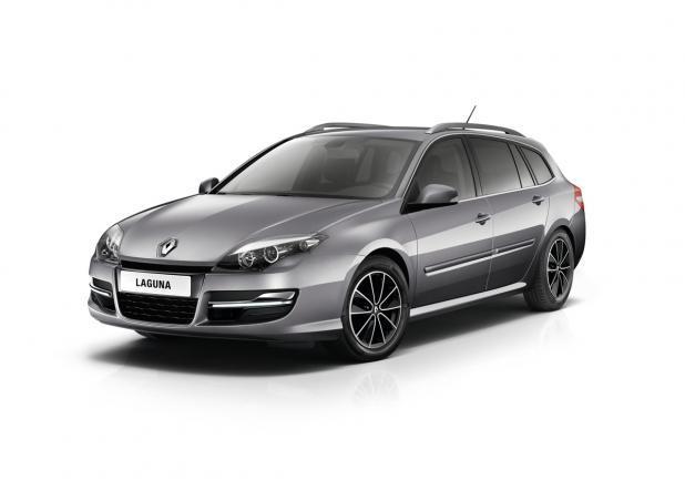 Renault Laguna my 2013 SporTour tre quarti anteriore lato sinistro