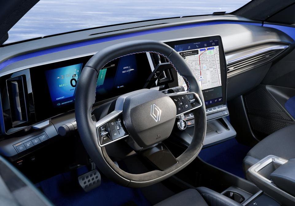 Renault Megane E-Tech Esprit Alpine interni