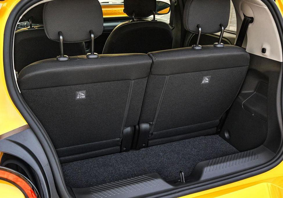 Renault Twingo Techno Giallo Mango bagagliaio