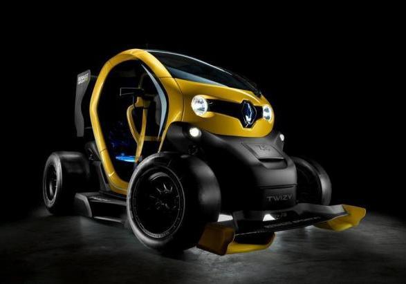 Renault Twizy RS F1 tre quarti anteriore