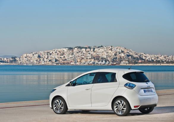 Renault Zoe profilo lato sinistro