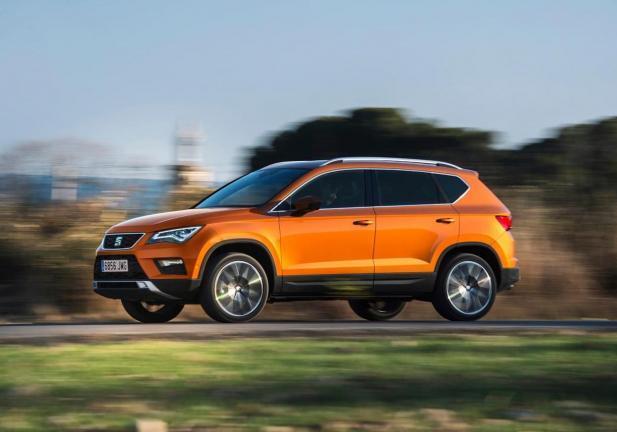 Seat Ateca tre quarti anteriore