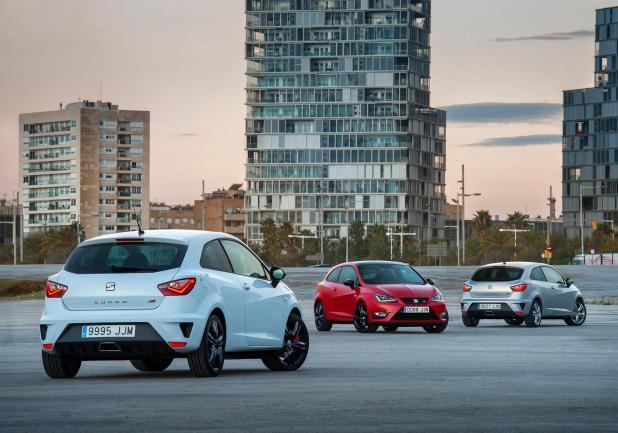 Seat Ibiza Cupra gamma colori