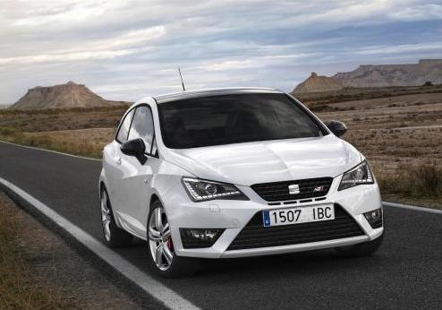 Seat Ibiza Cupra SC tre quarti anteriore