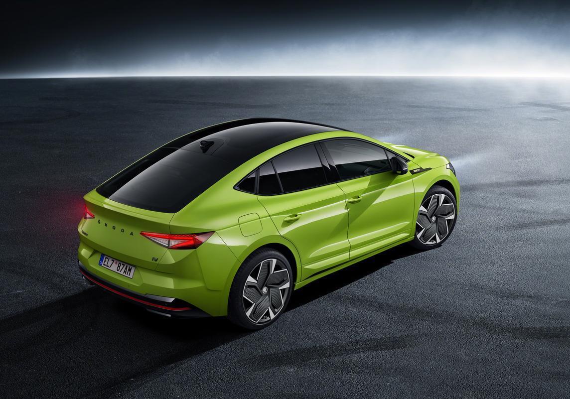 Skoda Eniaq Coupe iV posteriore