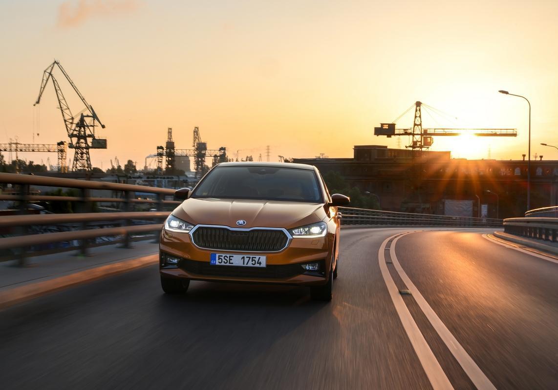 Skoda Fabia 2021 anteriore