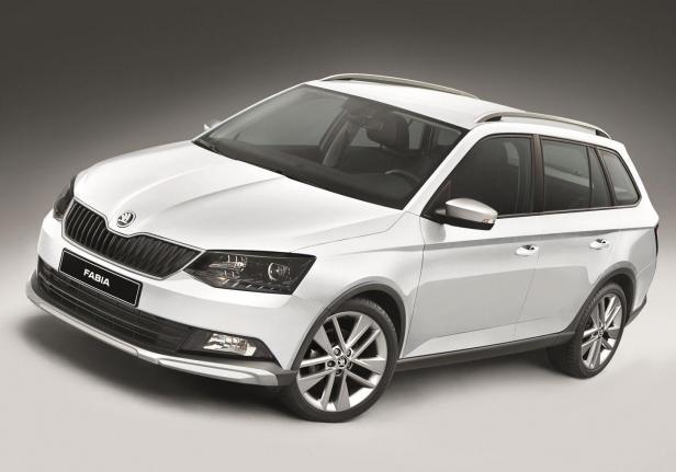 Skoda fabia Wagon tre quarti anteriore