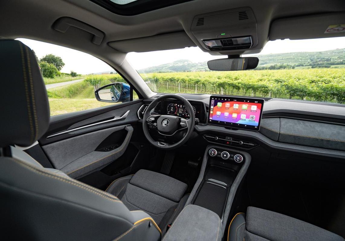 Skoda Kodiaq 2024 abitacolo