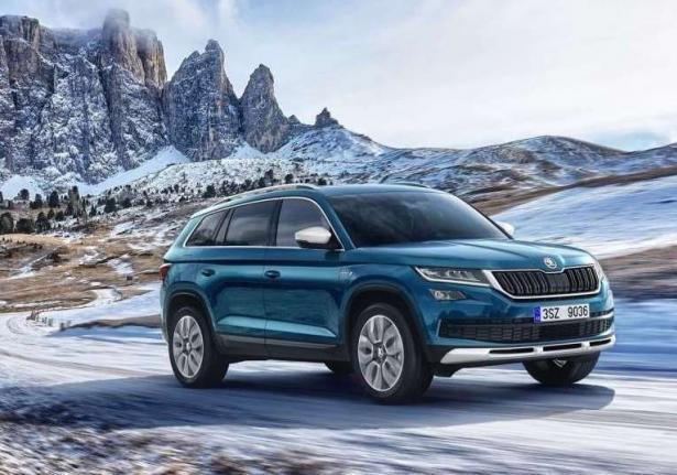 Skoda Kodiaq Scout in azione