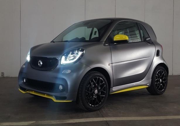 Smart Fortwo Urbanrunner grigia gialla