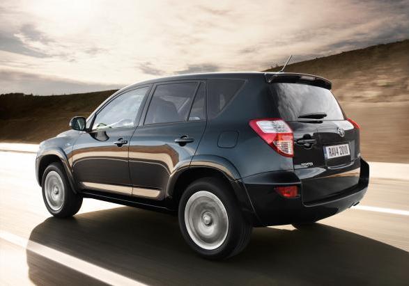 Suv Toyota Rav4 posteriore