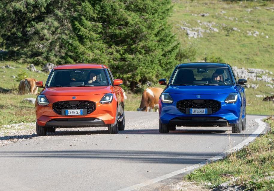 Suzuki Swift Hybrid AllGrip in accoppiata
