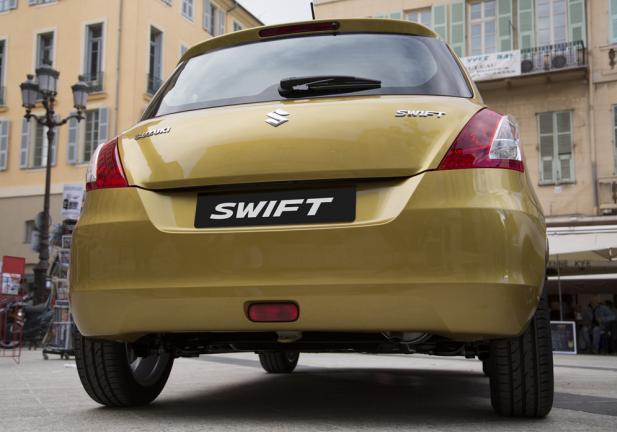 Suzuki Swift restyling posteriore