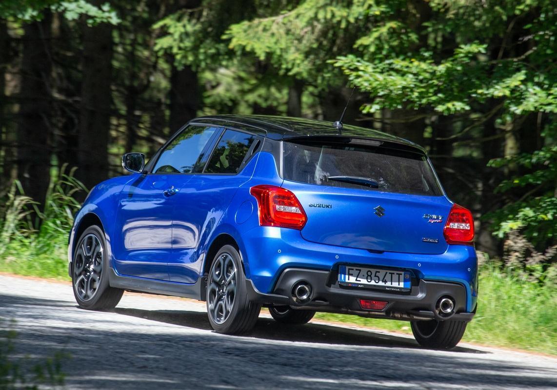 Suzuki Swift Sport Hybrid posteriore