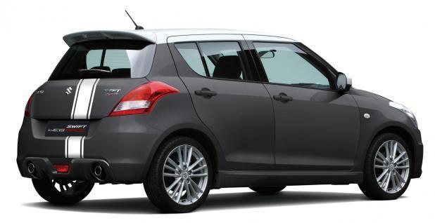 Suzuki Swift Sport Web Race grigio scuro