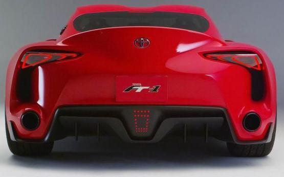 Toyota FT-1 Concept posteriore