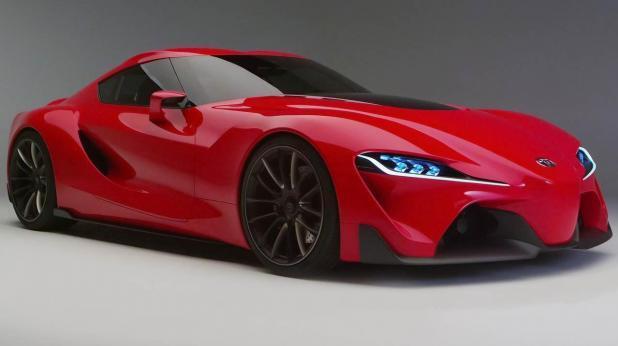 Toyota FT-1 Concept tre quarti anteriore