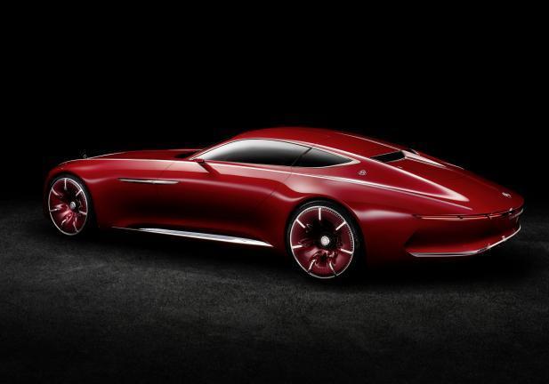 Vision Mercedes-Maybach 6 profilo tre quarti