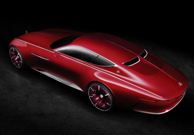 Vision Mercedes-Maybach 6 tre quarti posteriore