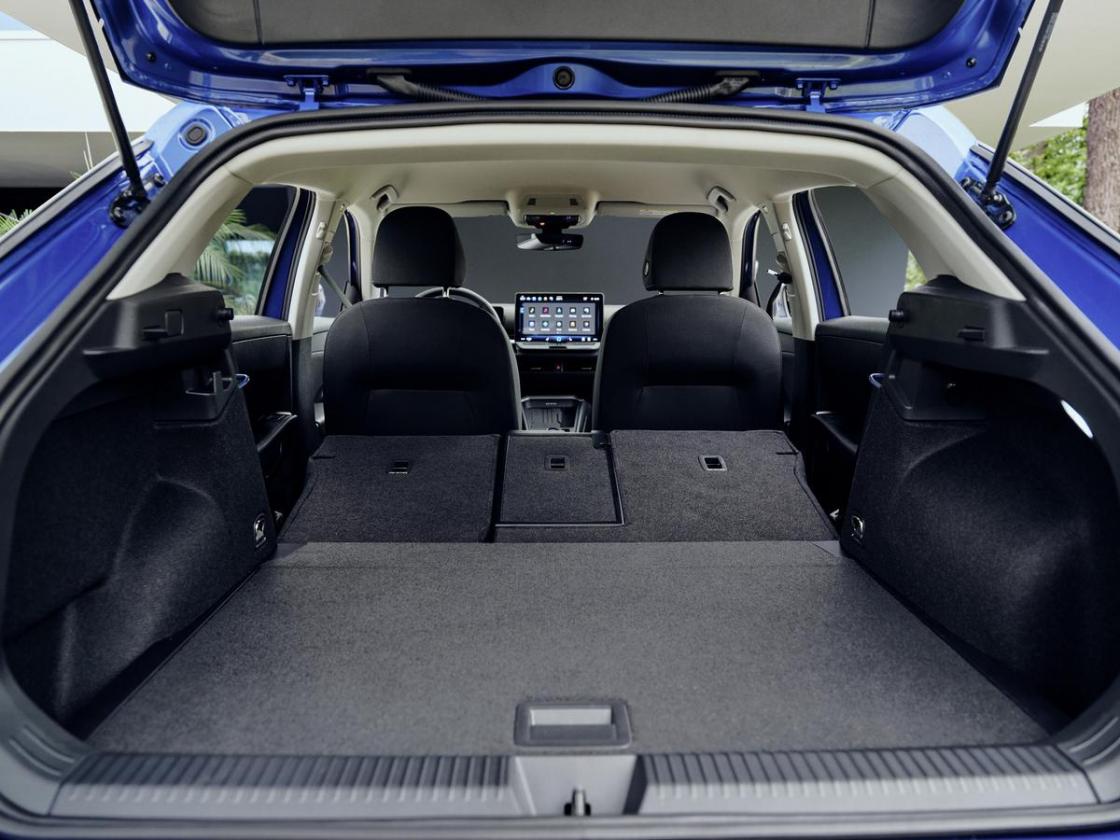 Volkswagen T-Roc - bagagliaio con sedili abbassati