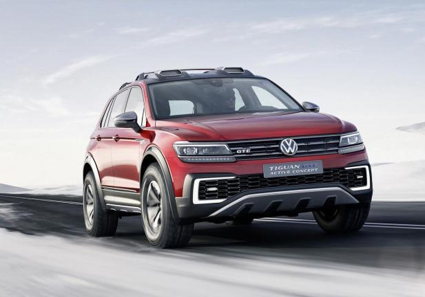 Volkswagen Tiguan GTE Active Concept frontale