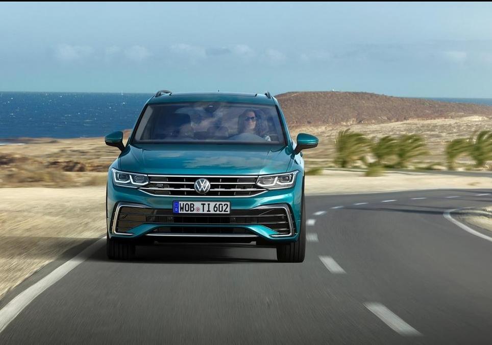 Volkswagen Tiguan restyling 2020 anteriore